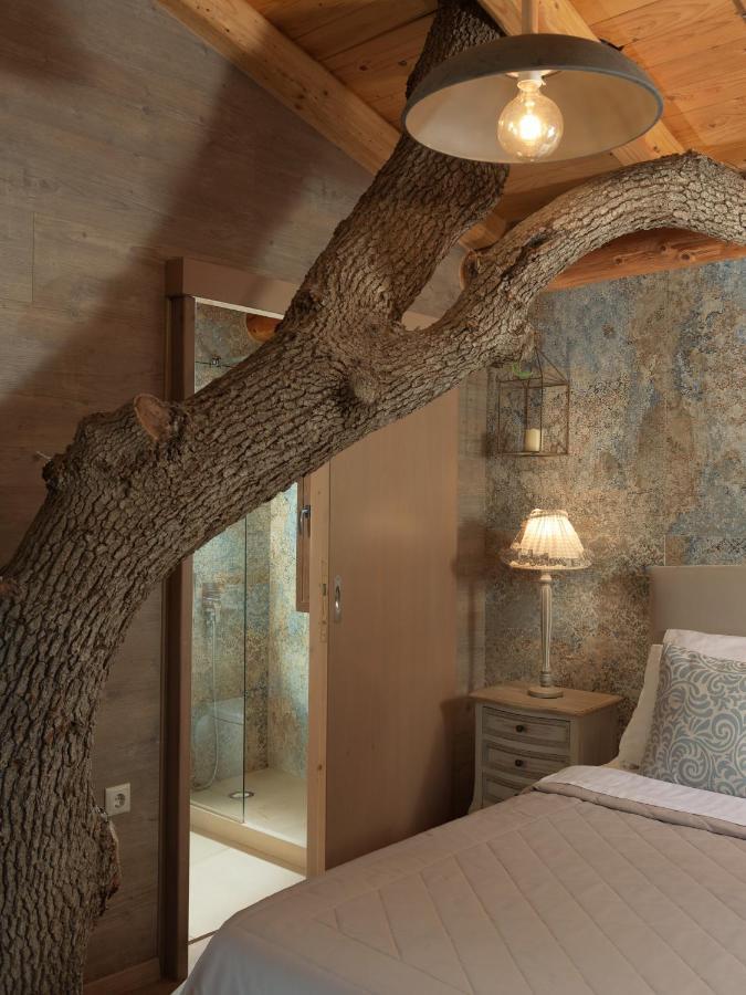 Вилла Stolidi Mou Treehouse Аципопуло Экстерьер фото