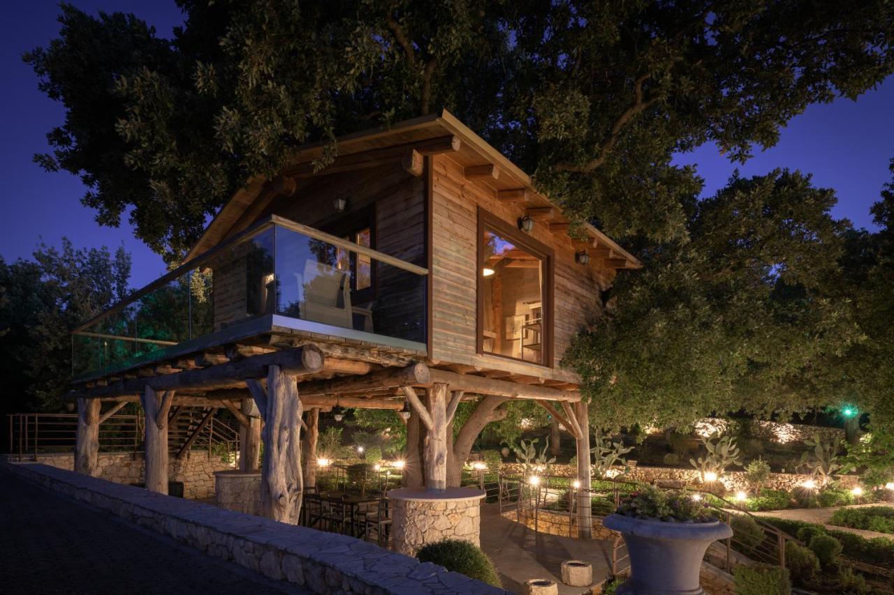 Вилла Stolidi Mou Treehouse Аципопуло Экстерьер фото