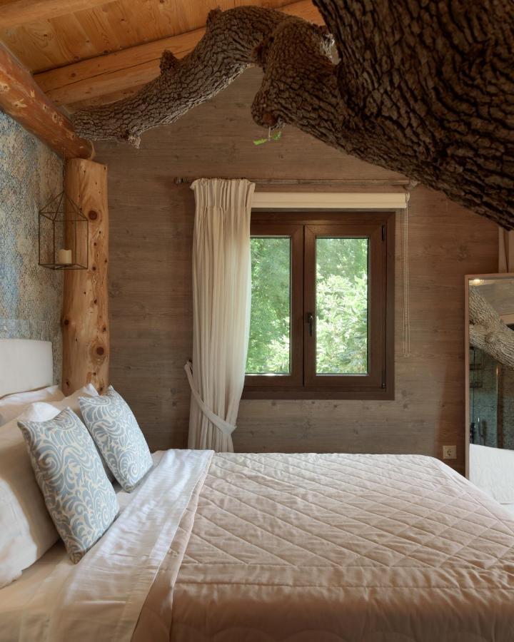 Вилла Stolidi Mou Treehouse Аципопуло Экстерьер фото