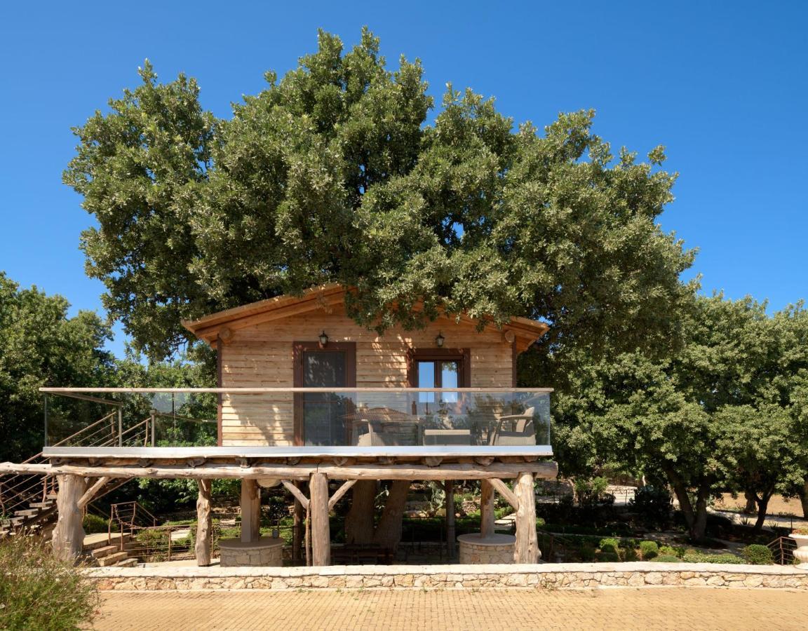 Вилла Stolidi Mou Treehouse Аципопуло Экстерьер фото