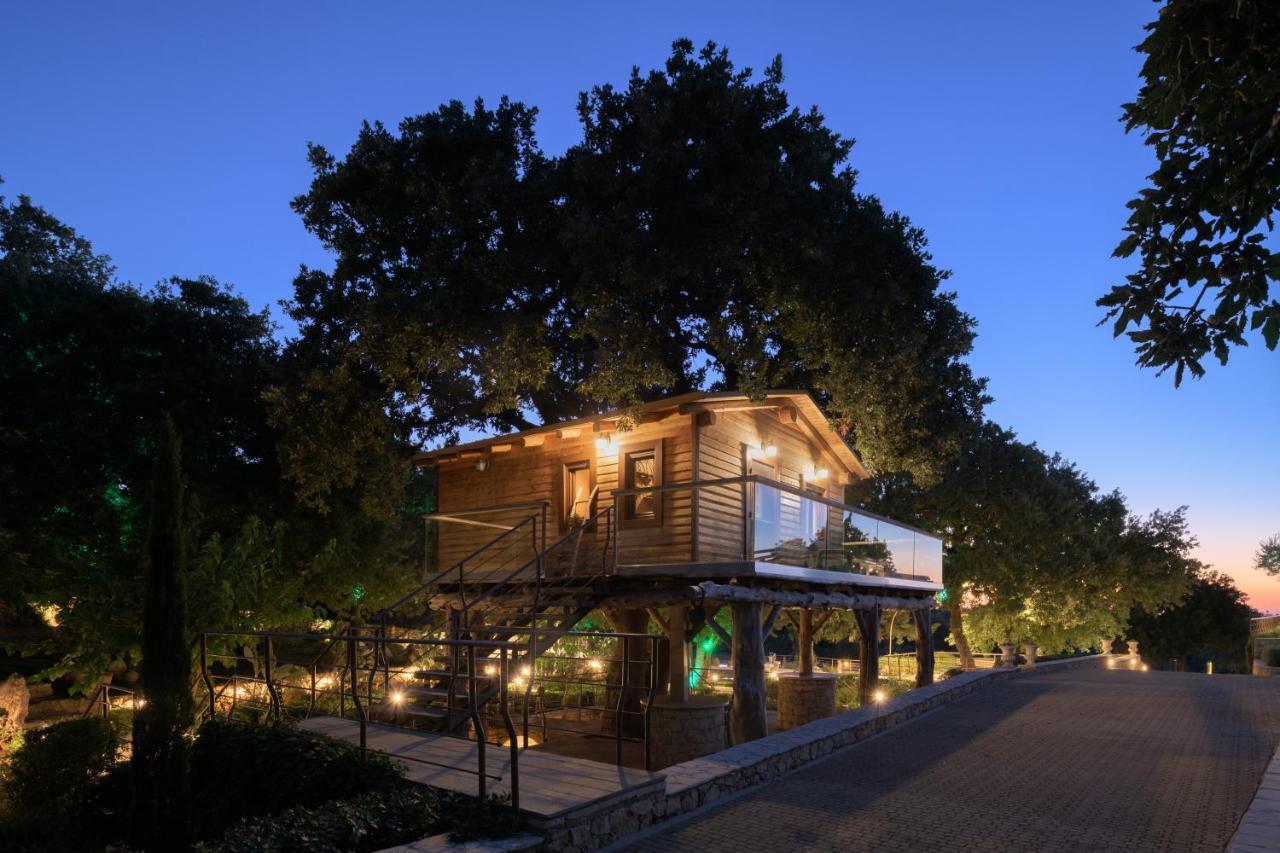 Вилла Stolidi Mou Treehouse Аципопуло Экстерьер фото